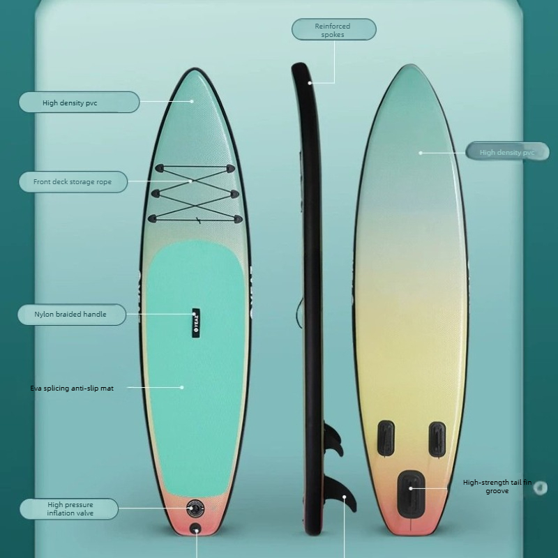 Fishing Boat Inflatable - Planche à pagaie électrique gonflable, SUP,