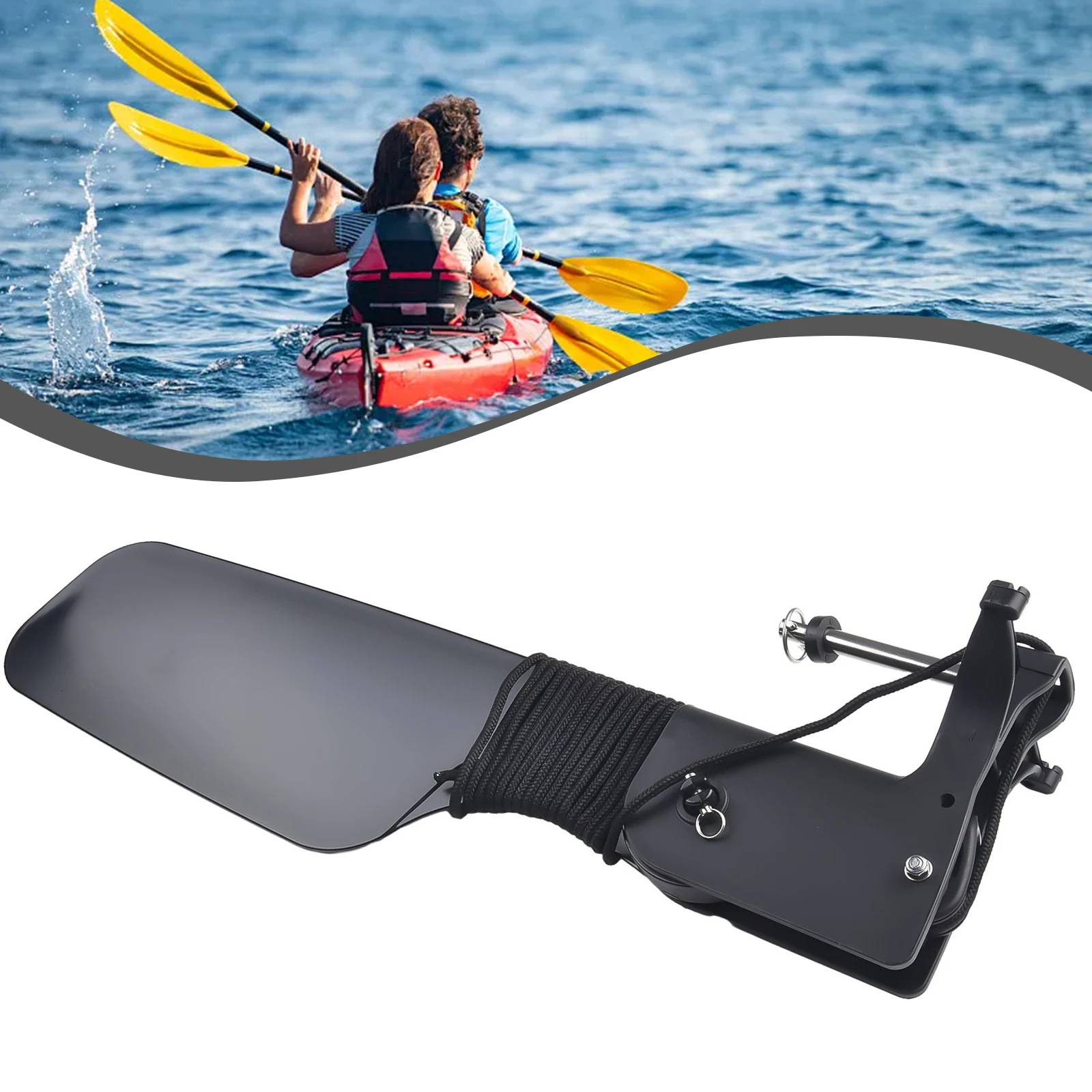 Pour kayak, gouvernail à grand - Fishing Boat Steering Wheel avis et prix